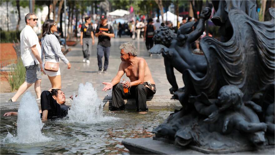 Reportan ola de calor con temperaturas cercanas a los 45 grados en México