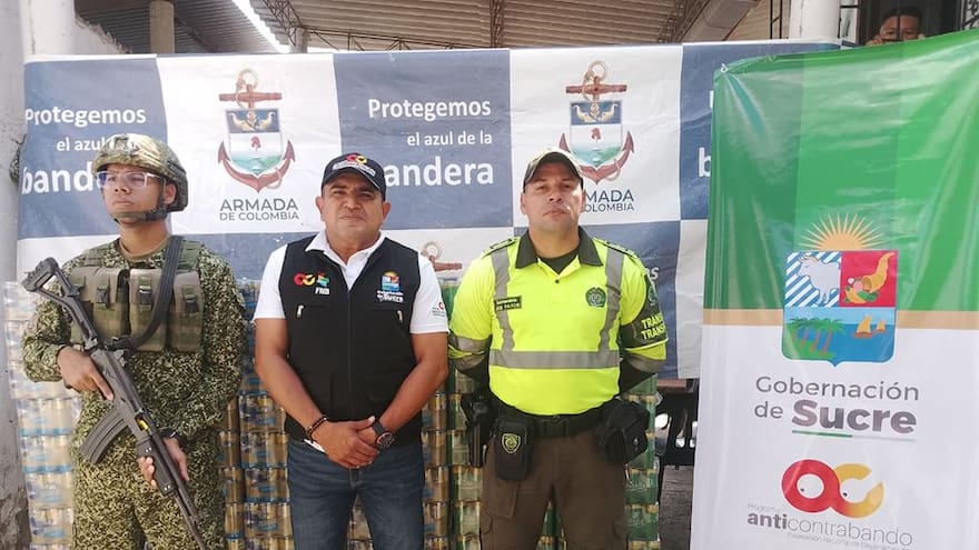 Golpe al contrabando en Sucre: incautaron más de 14 mil unidades de cerveza