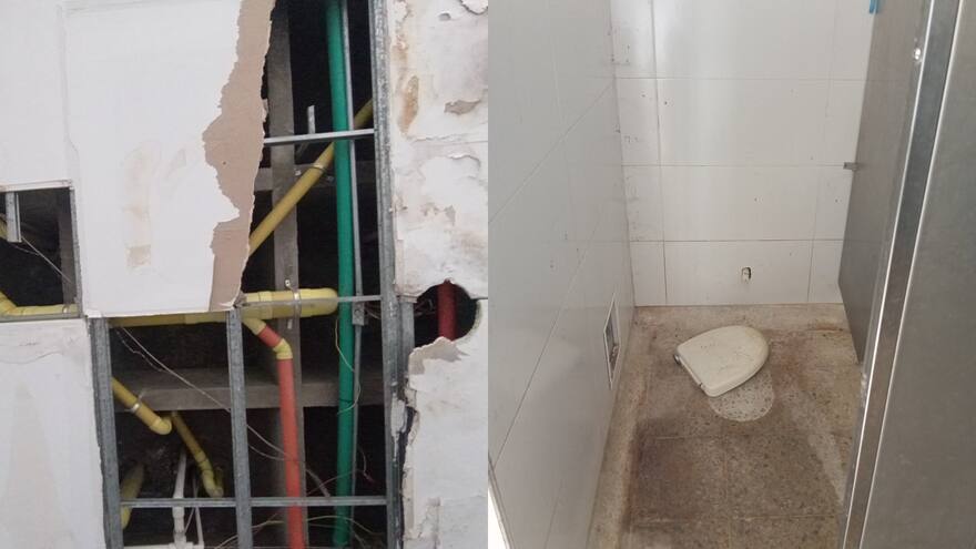 Denuncian que el colegio Nelson Mandela de Valledupar está en total deterioro