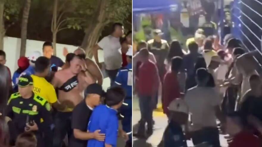 Riña a las afueras del estadio empañó triunfo de Junior sobre Bucaramanga