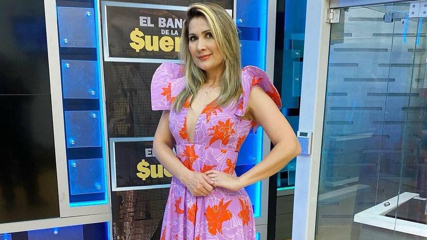 Ella es Gladys Buitrago, la presentadora de los premios de las loterías y chances Astro Sol y Astro Luna