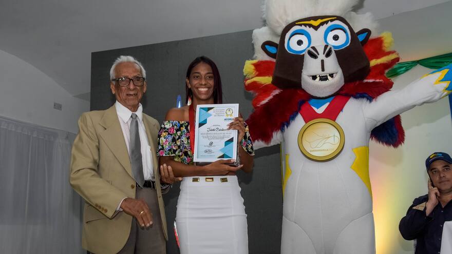 Julieth Caballero, la atleta revelación en el Departamento