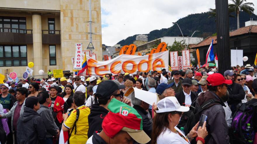 Fecode anuncia toma de Bogotá en rechazo a la ley estatutaria en educación