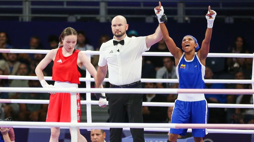 Ingrit Valencia pega duro en los Olímpicos