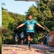 El atleta olímpico Jeisson Suárez, ganador de la Media Maratón Valle de Upar