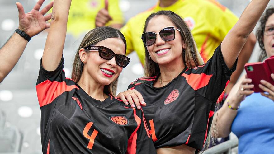 El álbum del partido entre Colombia y Panamá en los cuartos de final de la Copa América