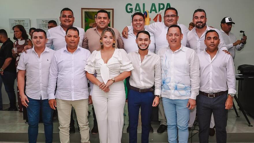 Concejales de Galapa se posesionan para el período 2024-2027