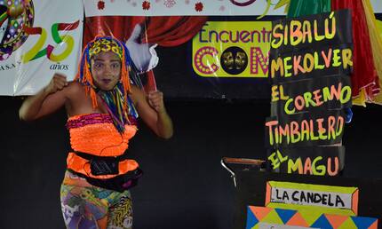 Encuentro de comedias 2017 se presentó en el parque Olaya