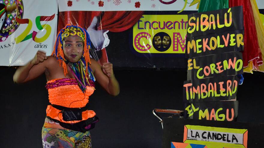 Encuentro de comedias 2017 se presentó en el parque Olaya