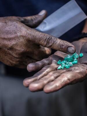 Mercado de esmeraldas