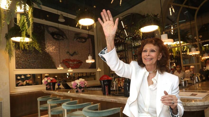 Sophia Loren, operada por una fractura de cadera a los 89 años