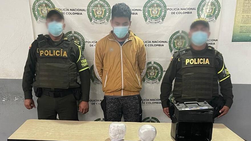 Magdalena: Cae hombre con tres kilos de base de cocaína en la Zona Bananera