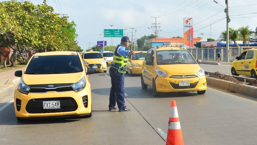 Fijan en $7.400 el valor de la carrera mínima para taxis en Cartagena
