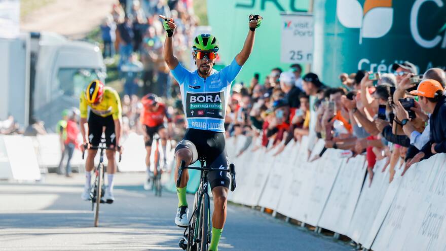 El colombiano Daniel Martínez gana la última etapa de la Vuelta al Algarve