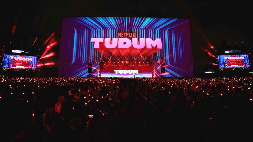 Netflix presentó en Brasil imágenes inéditas de decenas de estrenos rodeado de estrellas