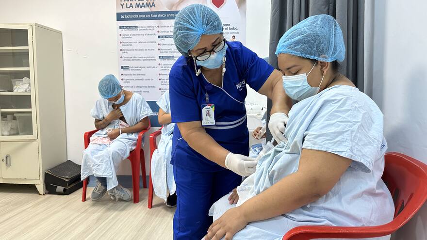 La donación de amor que se extrae de la leche materna