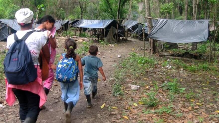 Colombia alcanzó los 5 millones de desplazados internos en 2023