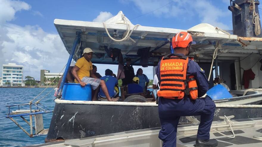 Armada de Colombia investiga robo a pescadores sanandresanos