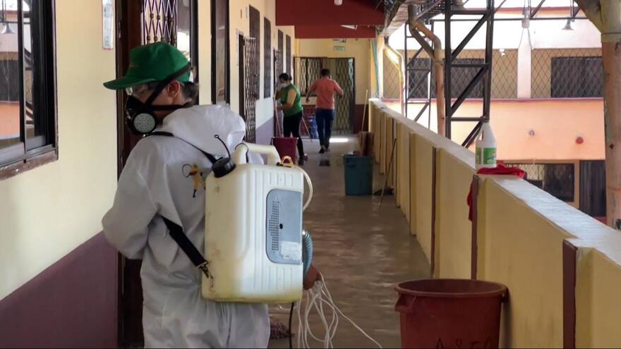 Sincelejo, brote de varicela: autoridades fumigan IED Antonio Lenis tras nuevo brote y ofrecen medidas