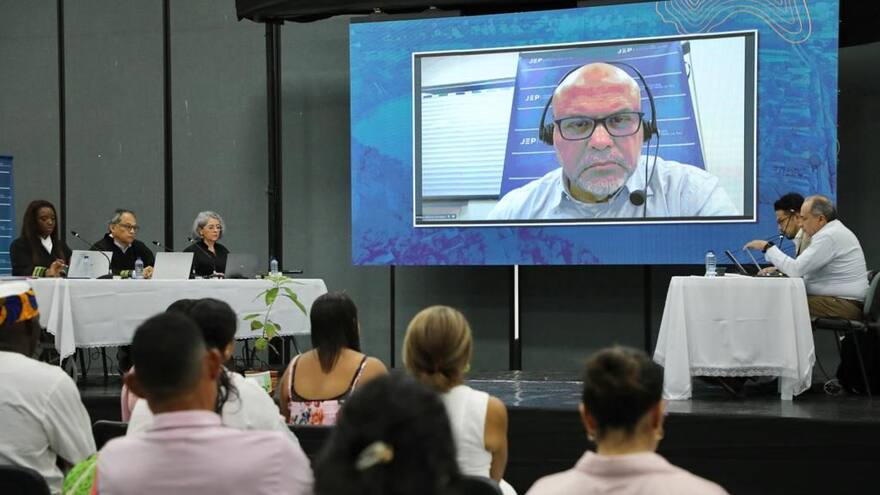 Audiencia de Salvatore Mancuso en la JEP: tercer día de declaraciones