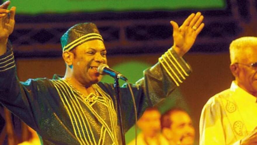 'Llueve que llueve', por primera vez, con Joe Arroyo.