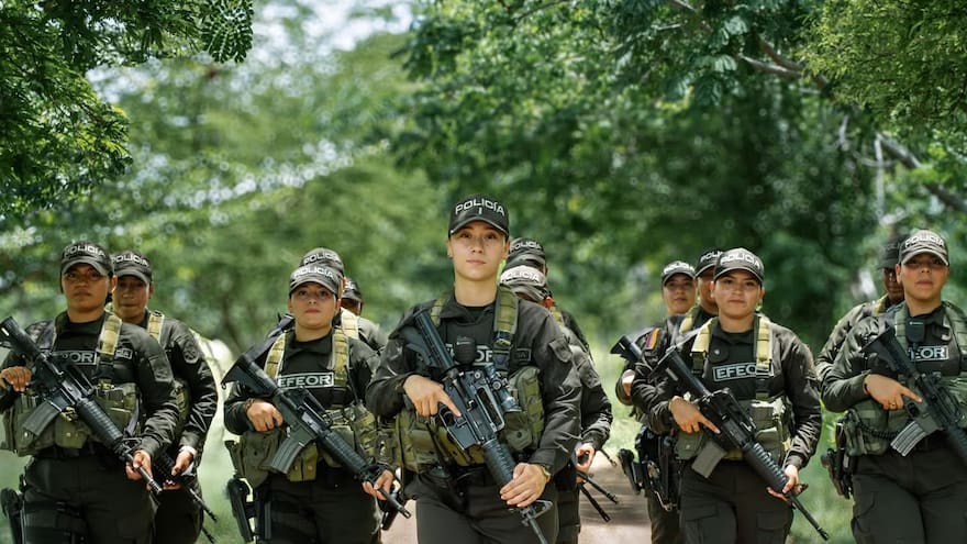 Sucre cuenta con un Escuadrón Femenino de Operaciones Rurales