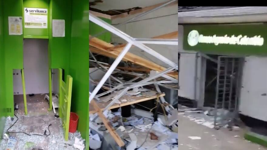 Con explosivo atacan el Banco Agrario en Jambaló, Cauca