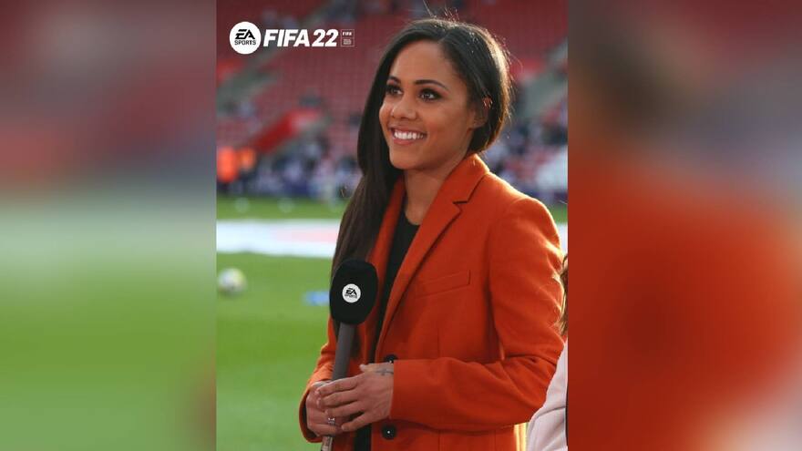 Primera mujer comentarista de FIFA
