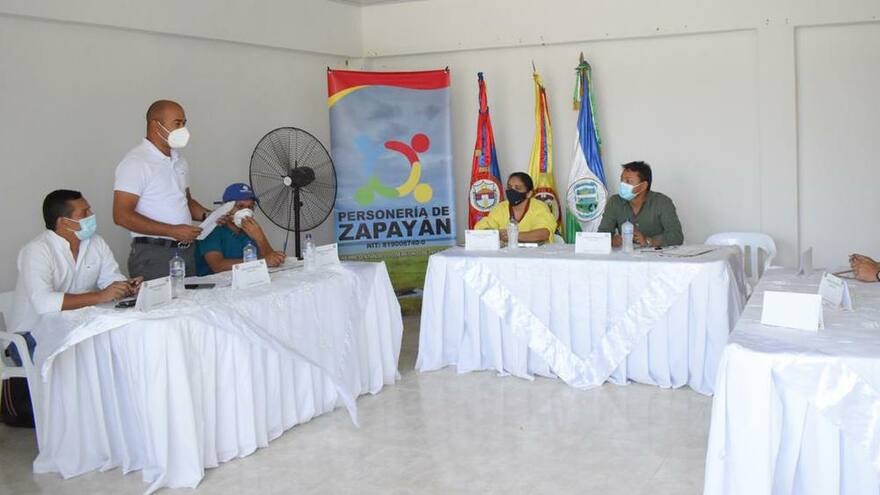 Frente común de personeros para vigilar obras por erosión en Salamina