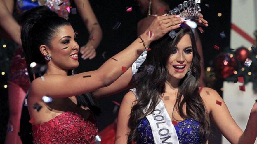 Colombiana María Alejandra López es la Reina Hispanoamericana de belleza