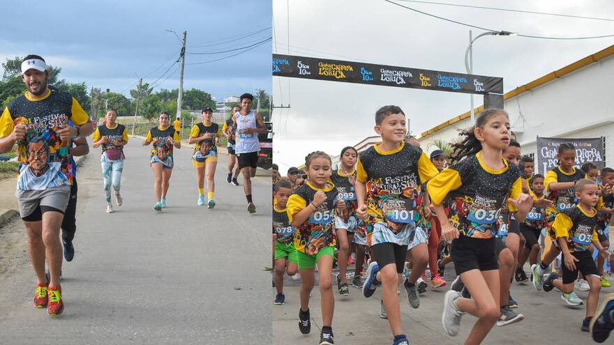 La gran carrera por Lorica congregó a más de 400 atletas