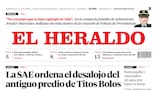 La SAE ordena el desalojo del antiguo predio de Titos Bolos