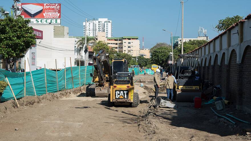 ¡Por fin!, reinician obras para terminar la calle 22