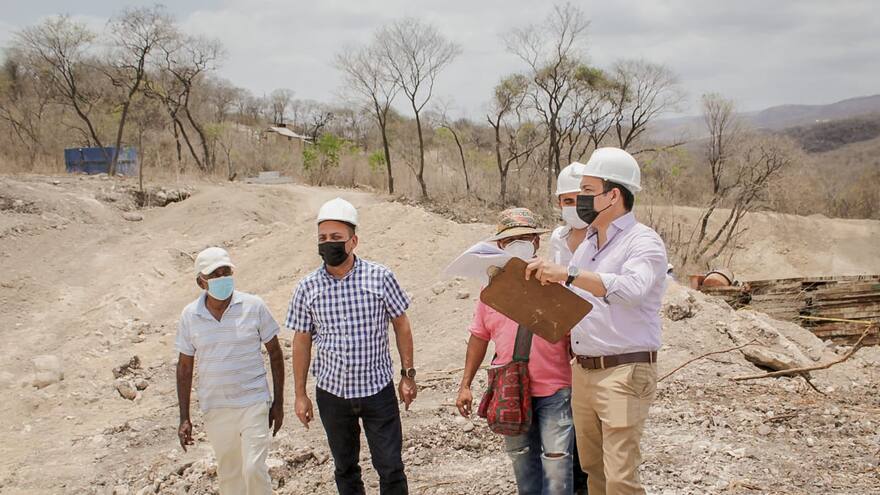 Inician obras en reservorio hídrico para comunidades indígenas de Hatonuevo