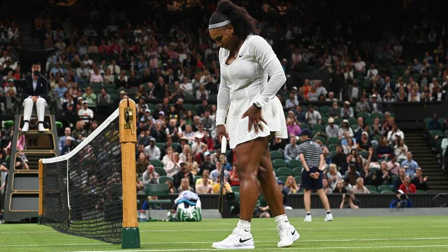 Serena cierra un debut amargo y se va eliminada de Wimbledon