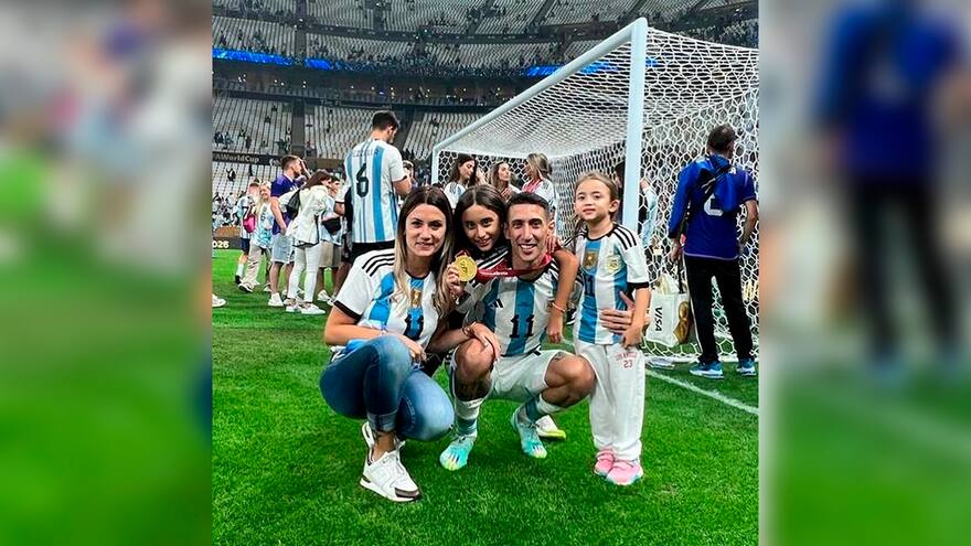 Di María predijo una noche antes de la final de Argentina contra Francia lo que sucedería, según contó su esposa