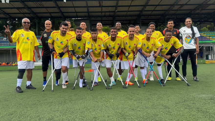 La Selección Colombia de fútbol de amputados se concentra en Barranquilla