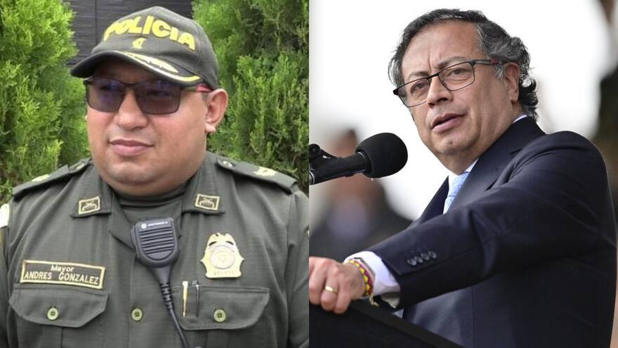 Presidente Gustavo Petro lamentó la muerte del mayor Edison Andrés González, asesinado en El Tarra, Santander