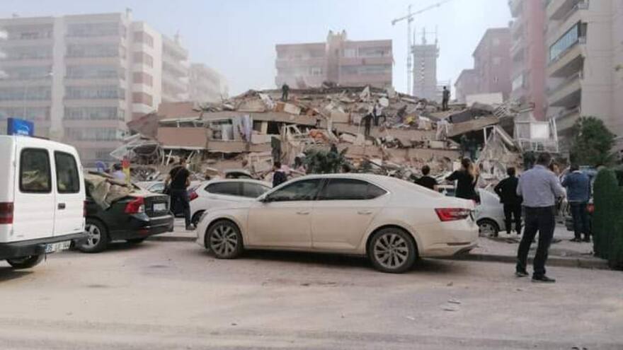 En video | Terremoto en el Egeo deja 22 muertos, 20 de ellos en Turquía