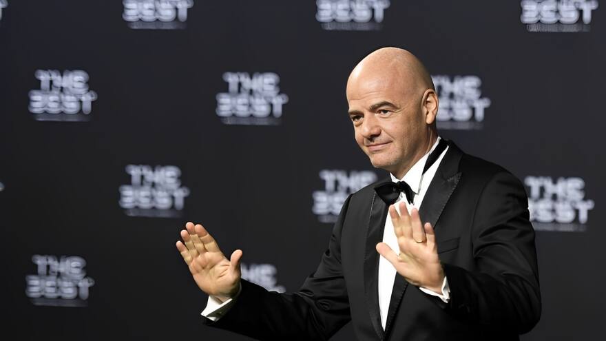 Fútbol: Fifa celebra 7 años de Infantino, con nueva gobernanza y aumento de ingresos