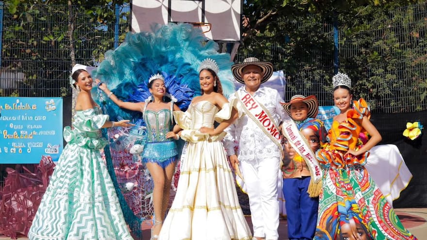 Comenzó la coronación de las reinas populares 2026 desde sus barrios