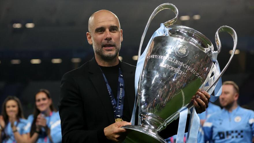 Pep Guardiola repartió parte de las ganancias de la Champions League entre los trabajadores del Manchester City