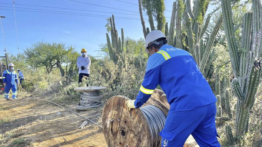 Con una inversión de $2.500 millones, Air-e ejecuta obras en La Guajira