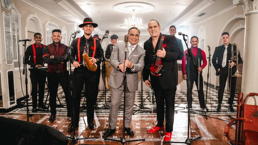 Alfredo De la Fe y Gilberto Santa Rosa estrenan salsero al mango