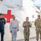 General Laura Richardson visitó el Buque Hospital junto al mindefensa