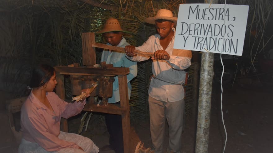 El arte se tomó las calles de Galeras, en Sucre