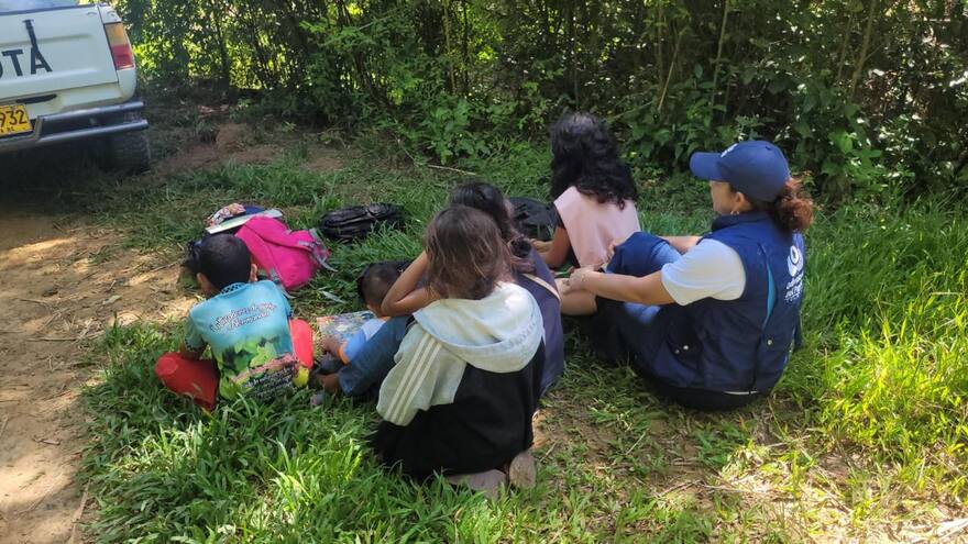 Defensoría rescató 5 menores confinados por el ELN en Puerto Rondón, Arauca