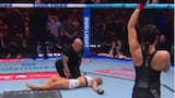 Video: peleadora es noqueada y queda inconsciente durante varios minutos en la UFC Fight Night