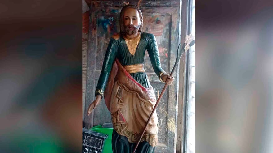 En San José de Uré preparan procesión para recibir a su patrono restaurado