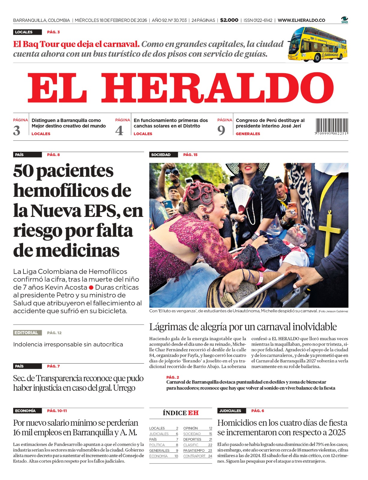 50 pacientes hemofílicos de la Nueva EPS, en riesgo por falta de medicinas